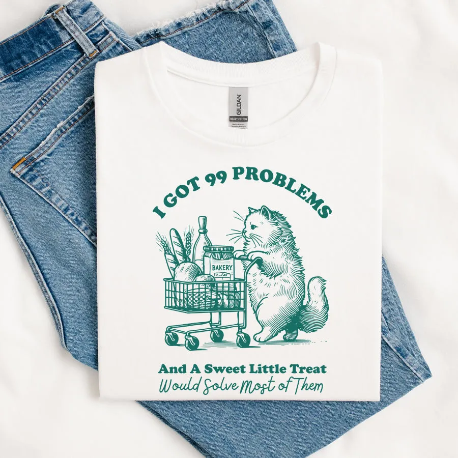 99 Problems Solved By Snacks T-Shirt pregnancy jeans best price