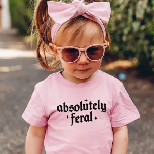 Absolutely Feral Kids T-Shirt girls pajamas promo