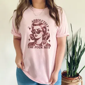 Absolutely Not Retro Graphic T-Shirt pregnancy jeans best price