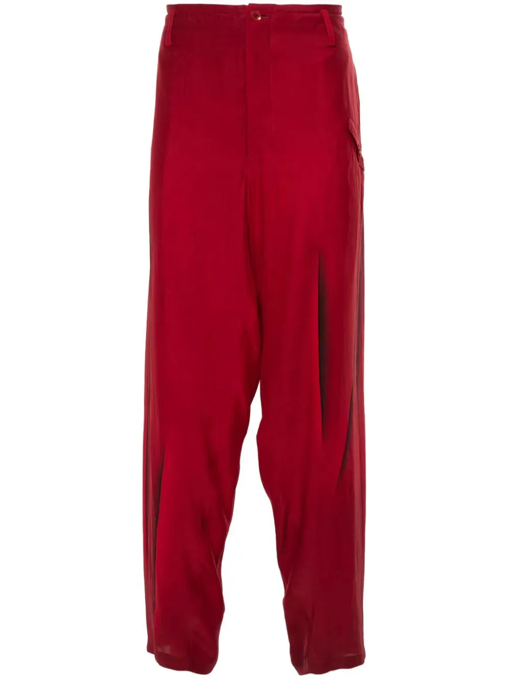 Abstract-Print Silk Trousers cheap bottoms online shop