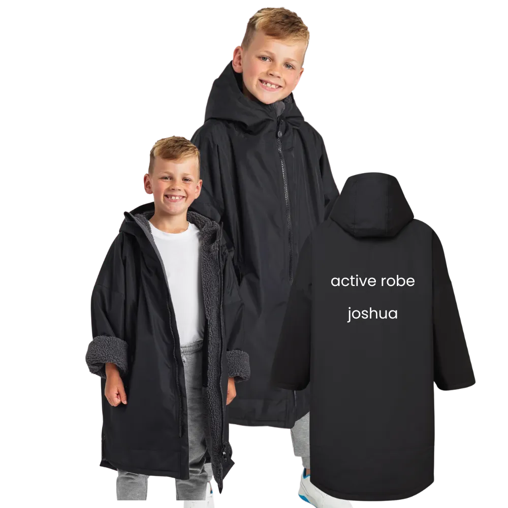 Active Robe Kids Waterproof Change Robe discount girls tops