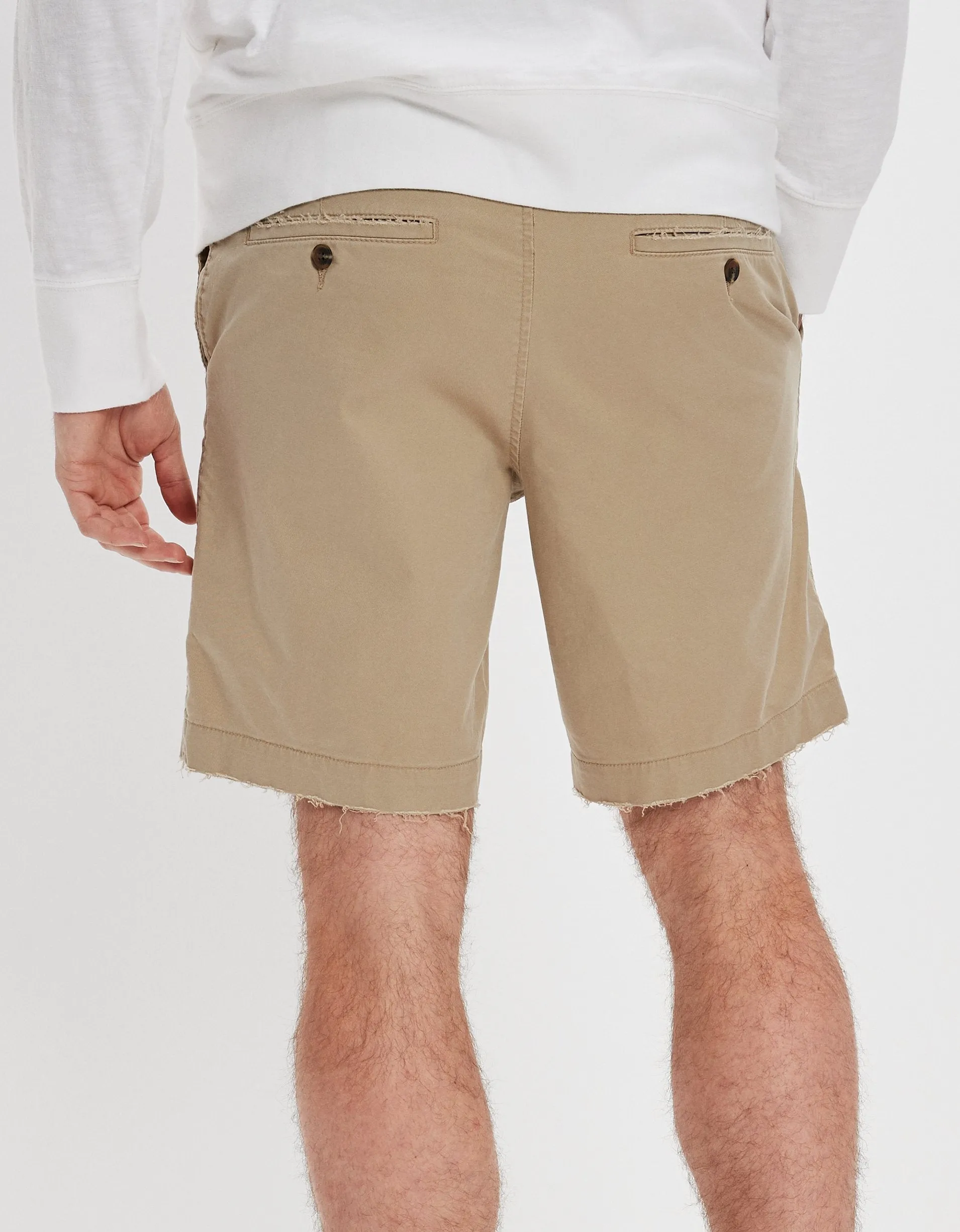 AE Flex 9" Lived-In Khaki Short