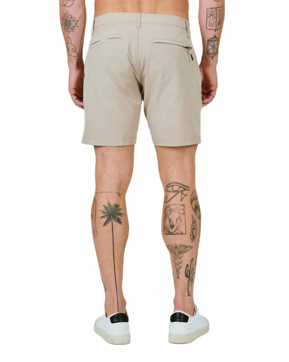 Aeroplane Shorts In Khaki