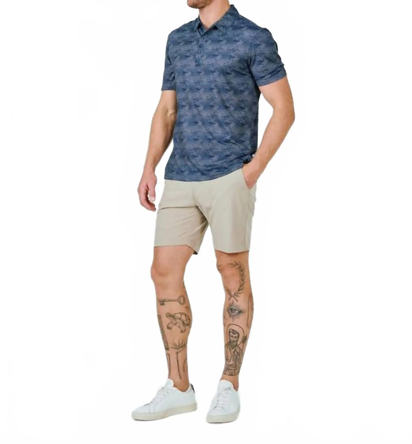 Aeroplane Shorts In Khaki