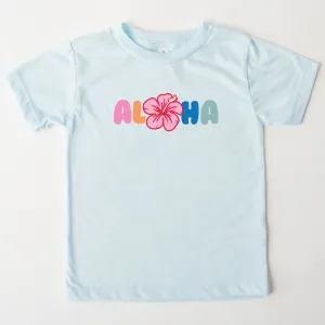 Aloha Kids Graphic T-shirt girls pajamas promo