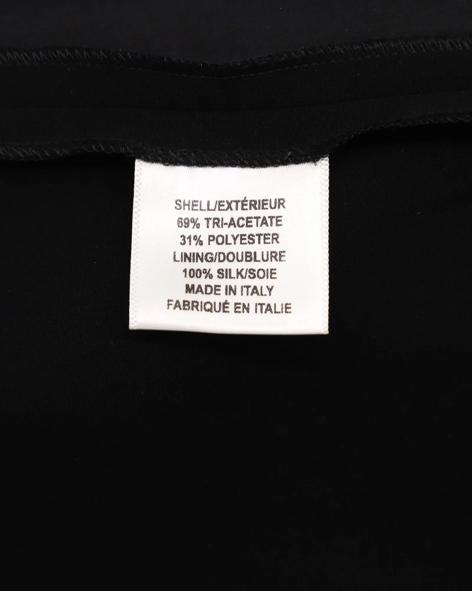 Altuzarra Draped Pencil Skirt in Black Triacetate