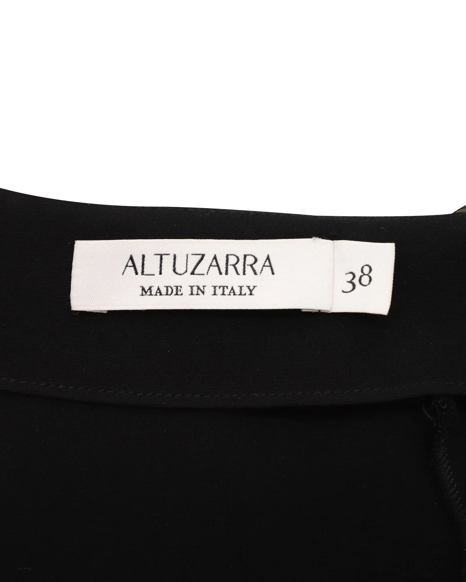 Altuzarra Draped Pencil Skirt in Black Triacetate