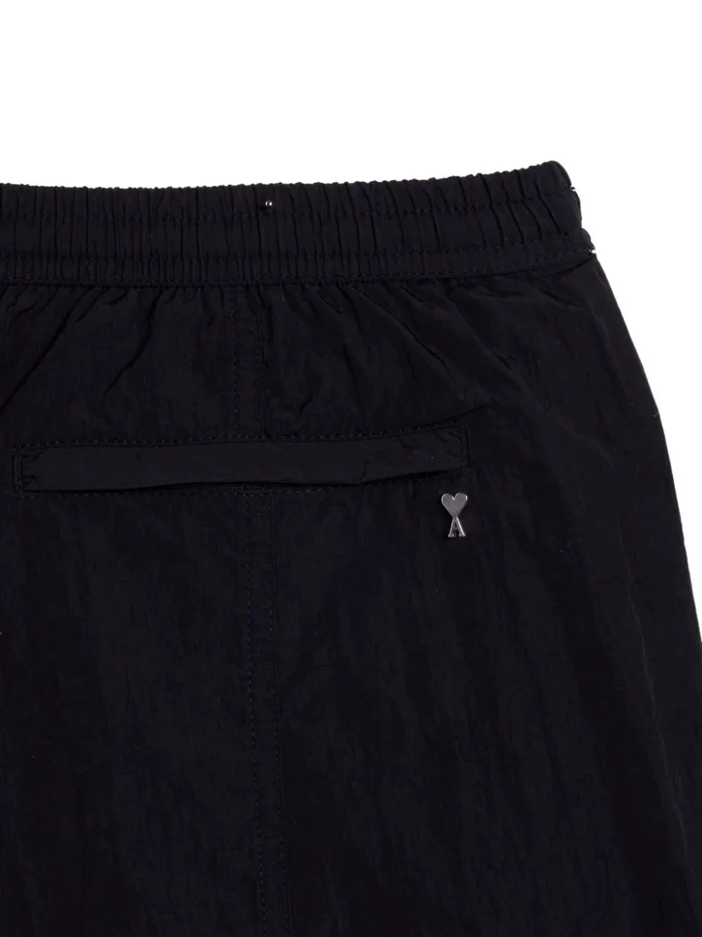 Ami De Coeur-Plaque Swim Shorts