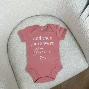 & Then There Were Three Baby Vest cheap baby clothes online