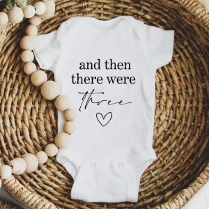& Then There Were Three Baby Vest cheap baby clothes online
