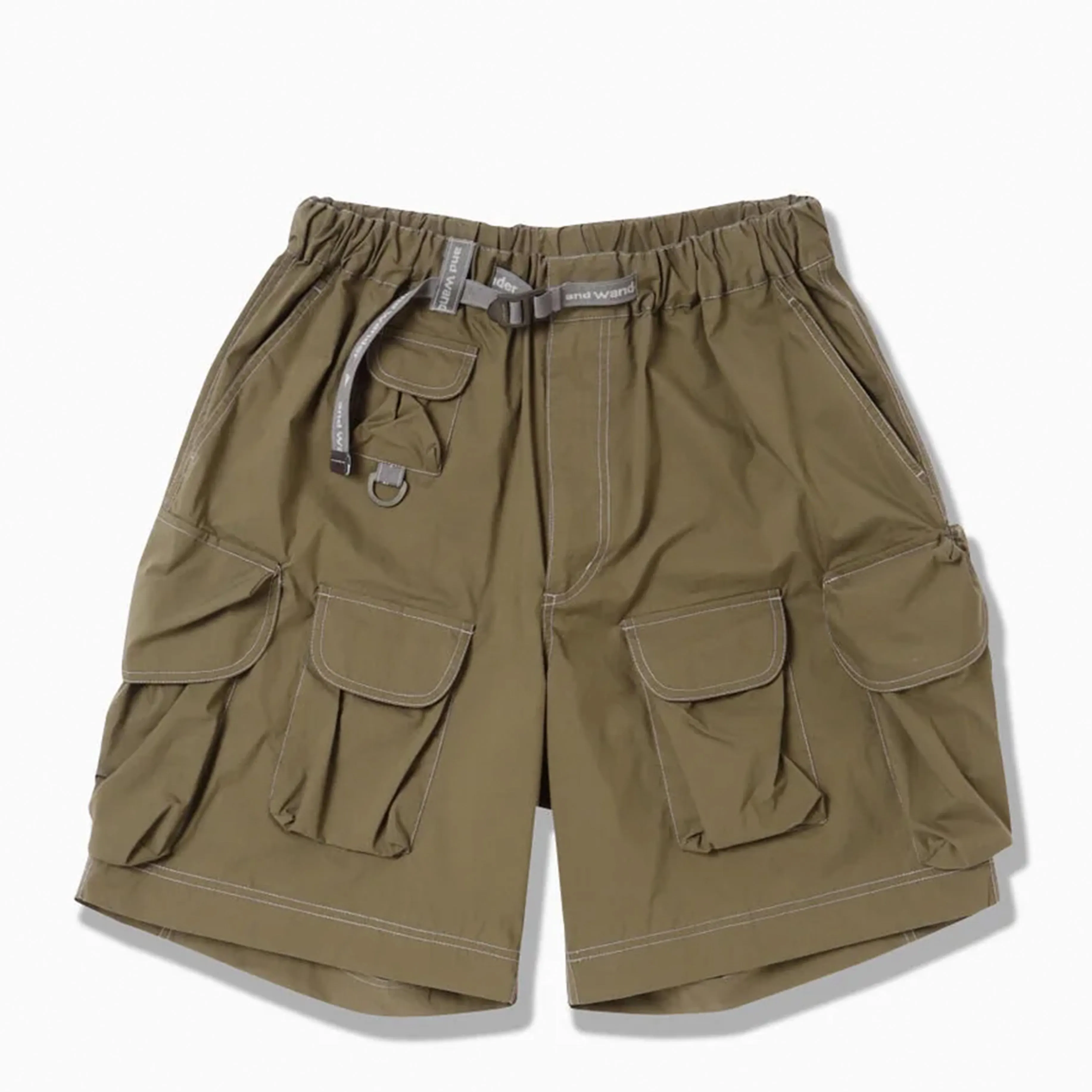And Wander Multi Pocket Short Pants Khaki