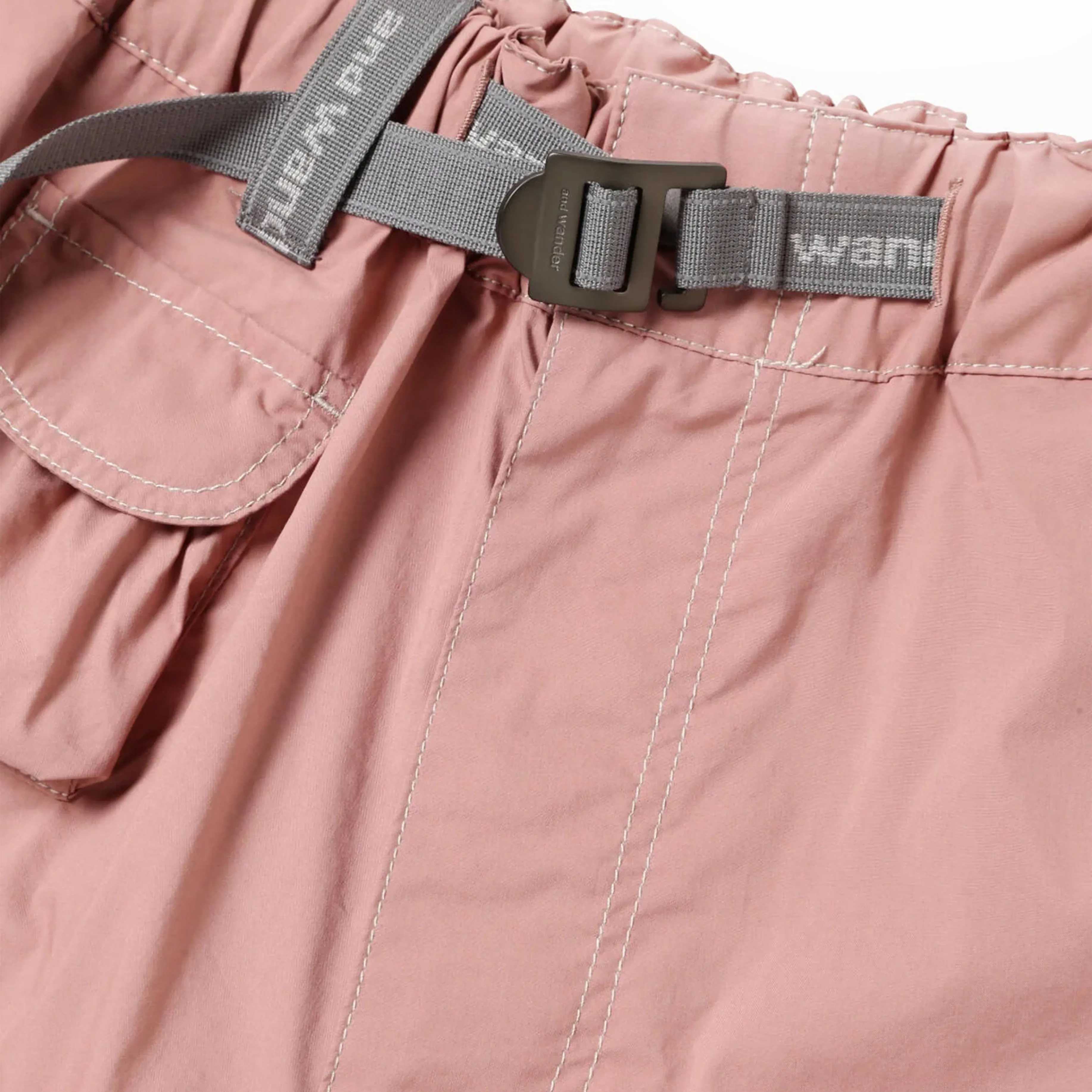 And Wander Multi Pocket Short Pants Pink