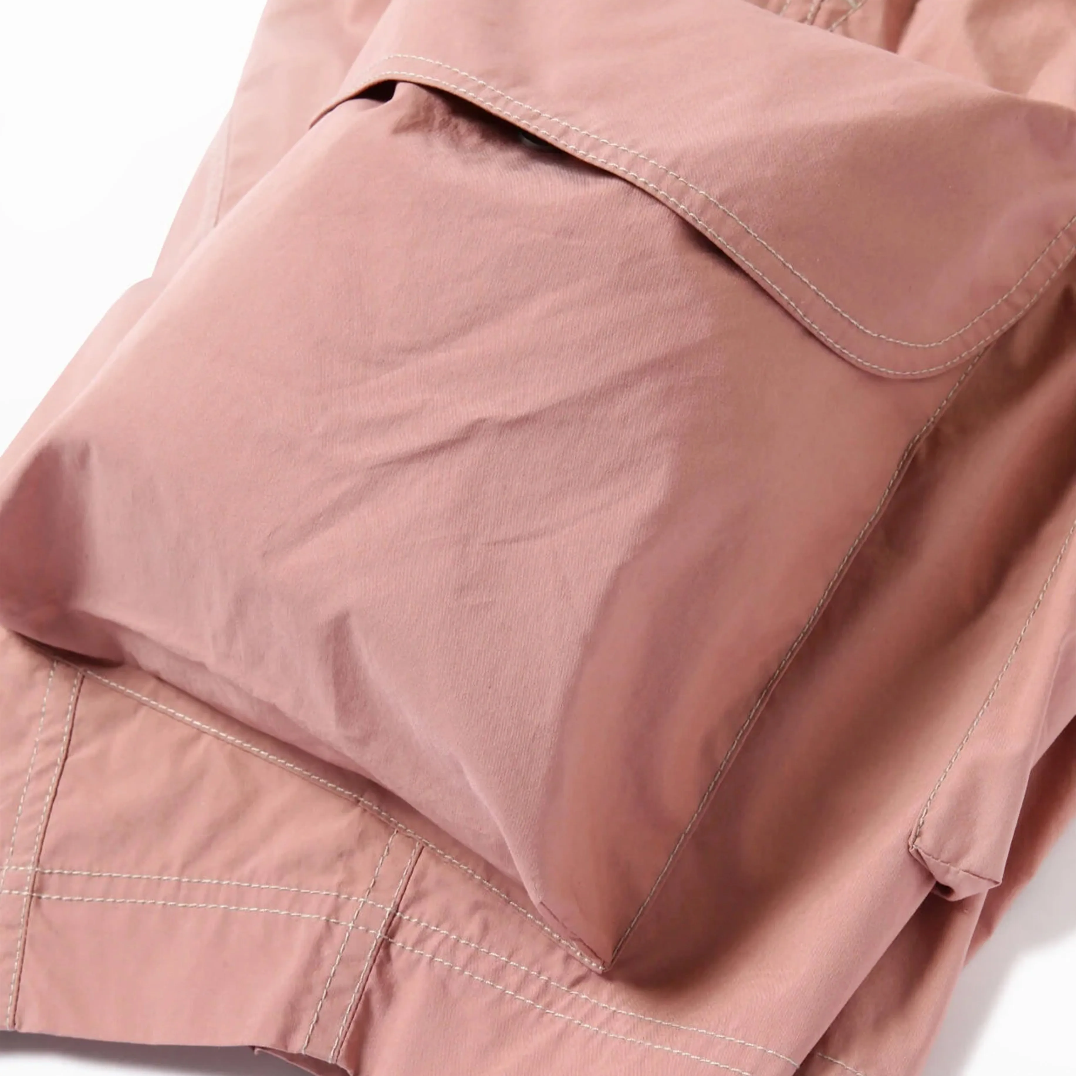 And Wander Multi Pocket Short Pants Pink