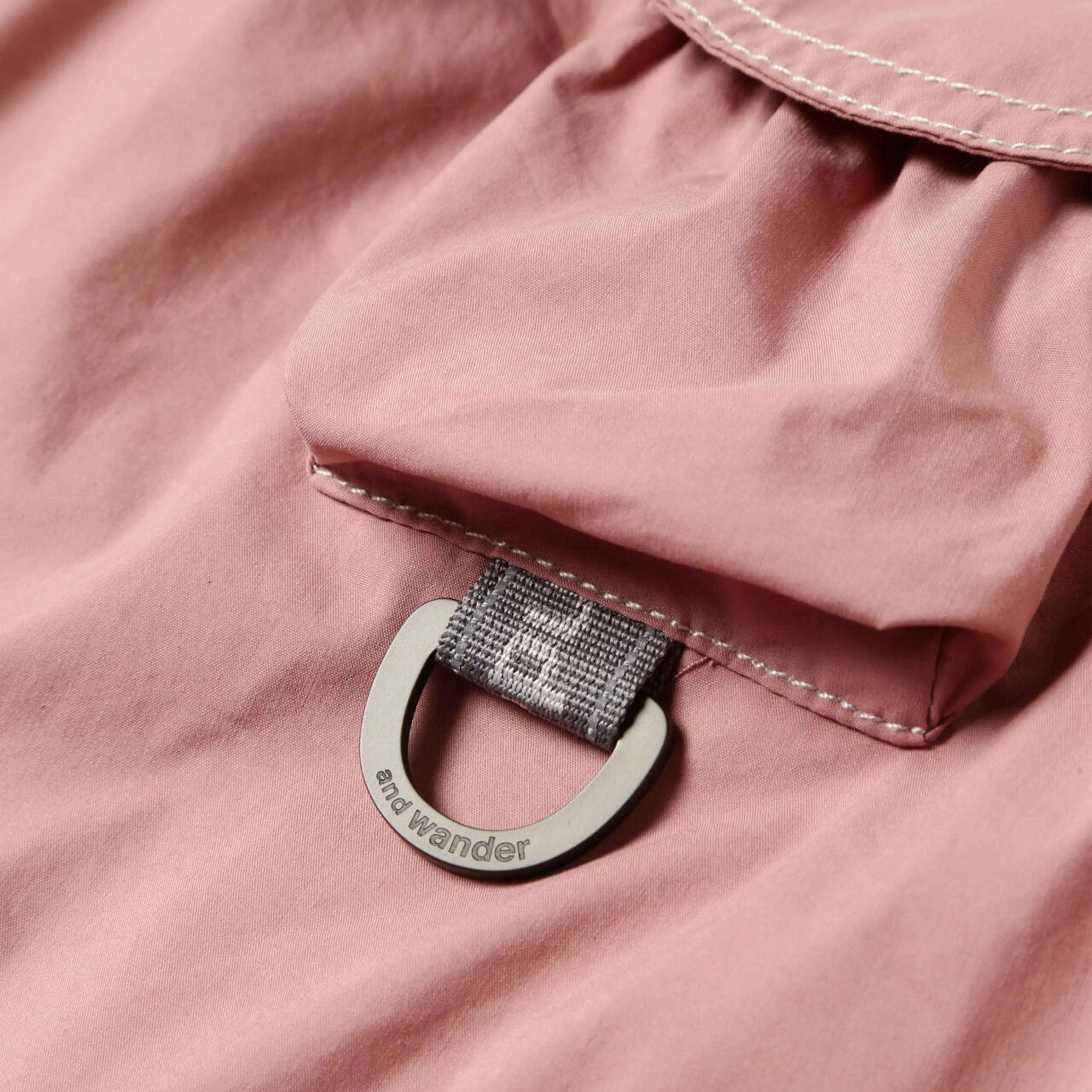 And Wander Multi Pocket Short Pants Pink
