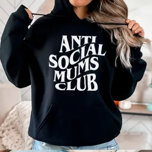 Anti Social Mums Club Hoodie postpartum clothes sale