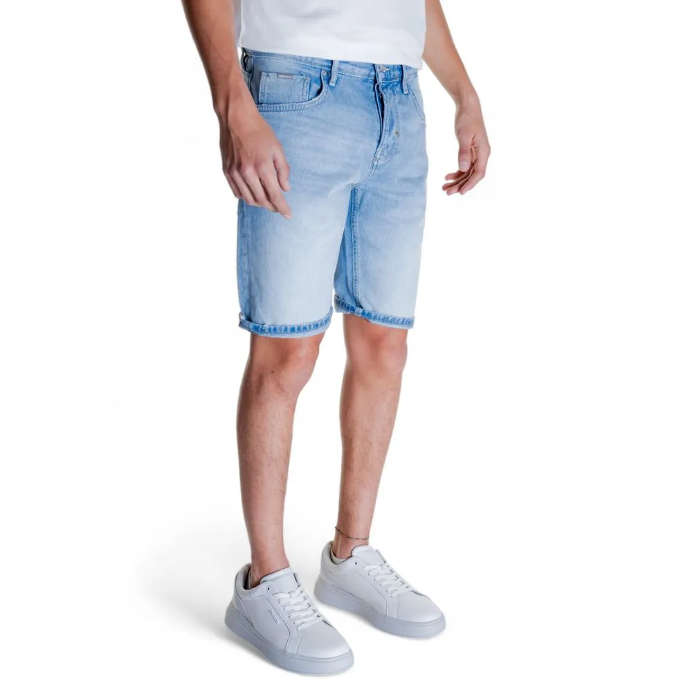 Antony Morato blue Cotton Men's Short