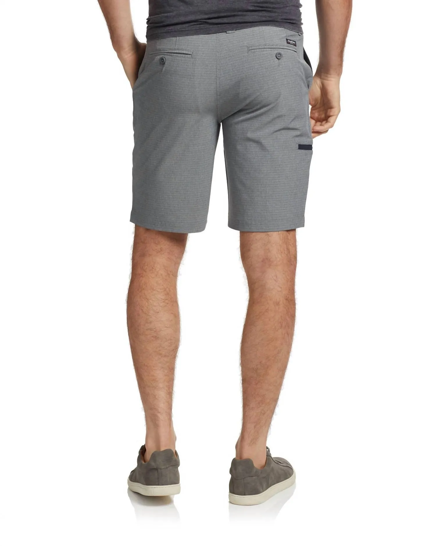 Any-Wear Stretch Ripstop Hybrid Shorts In Grey