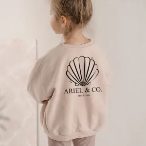 Ariel & Co 1989 Back Logo Kids Sweatshirt girls jeans best deals