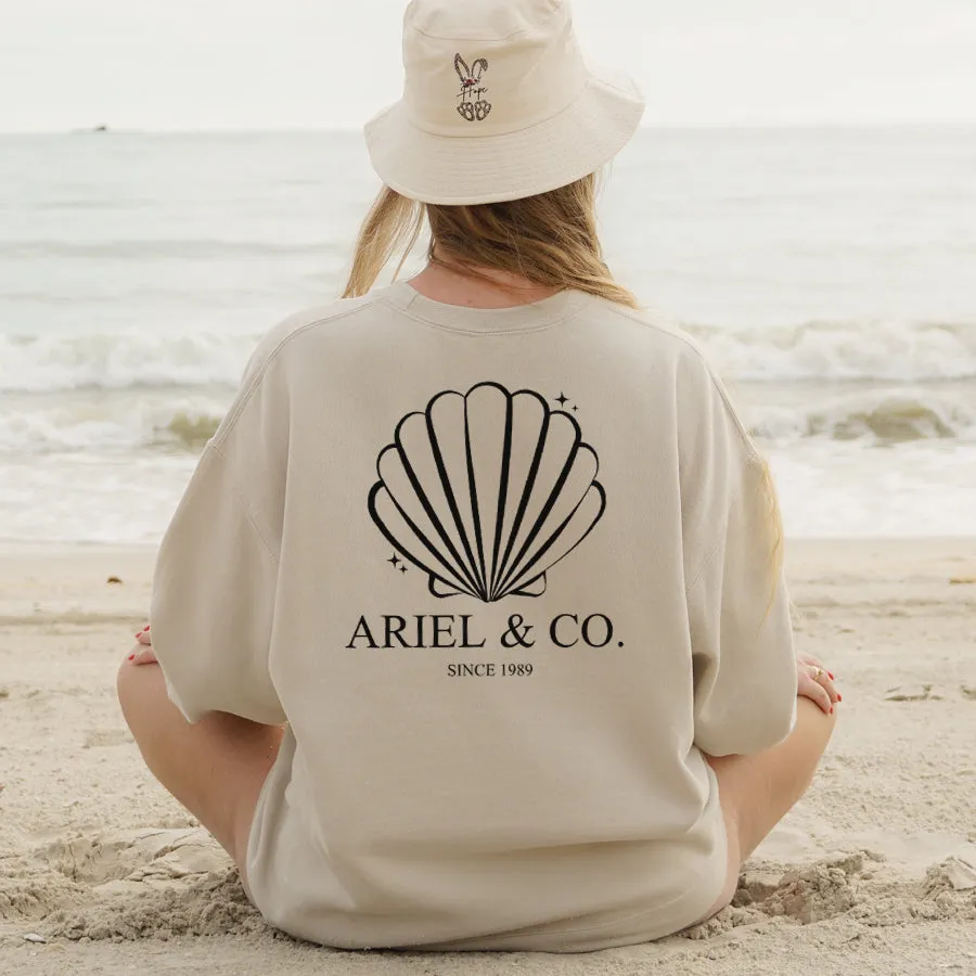 Ariel & Co 1989 Back Logo Sweatshirt postpartum clothes sale