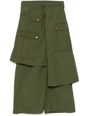 Asym Cargo Hakama Pants cheap bottoms online shop