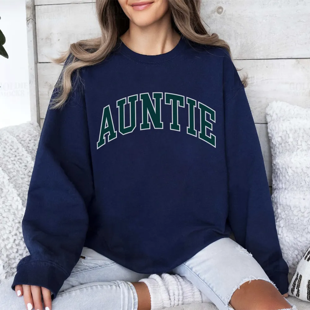 Auntie Essential Varsity Women's Sweatshirt