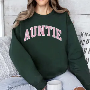 Auntie Essential Varsity Women's Sweatshirt Auntie Clothing - auntie fashion outlet