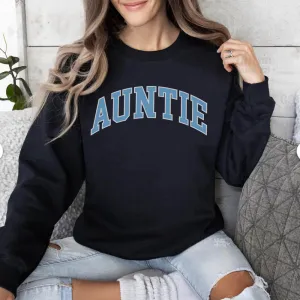 Auntie Essential Varsity Women's Sweatshirt Auntie Clothing - auntie fashion outlet