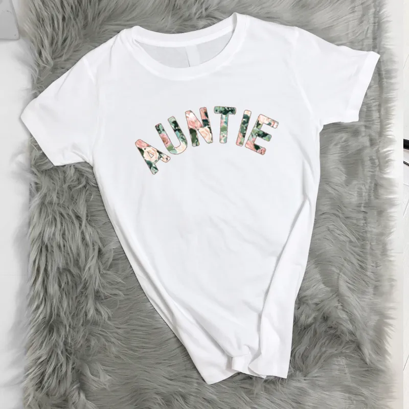 Auntie Floral Summer T-Shirt (MRK X)
