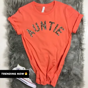 Auntie Leopard Summer T-Shirts (MRK X) Auntie Clothing - auntie fashion outlet