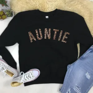 Auntie Leopard Sweatshirts 00 (MRK X) Auntie Clothing - auntie fashion outlet
