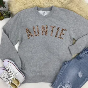 Auntie Leopard Sweatshirts 00 (MRK X) Auntie Clothing - auntie fashion outlet