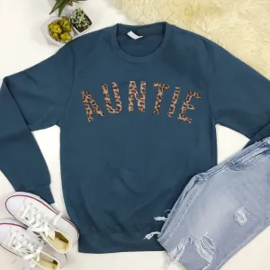 Auntie Leopard Sweatshirts 00 (MRK X) Auntie Clothing - auntie fashion outlet