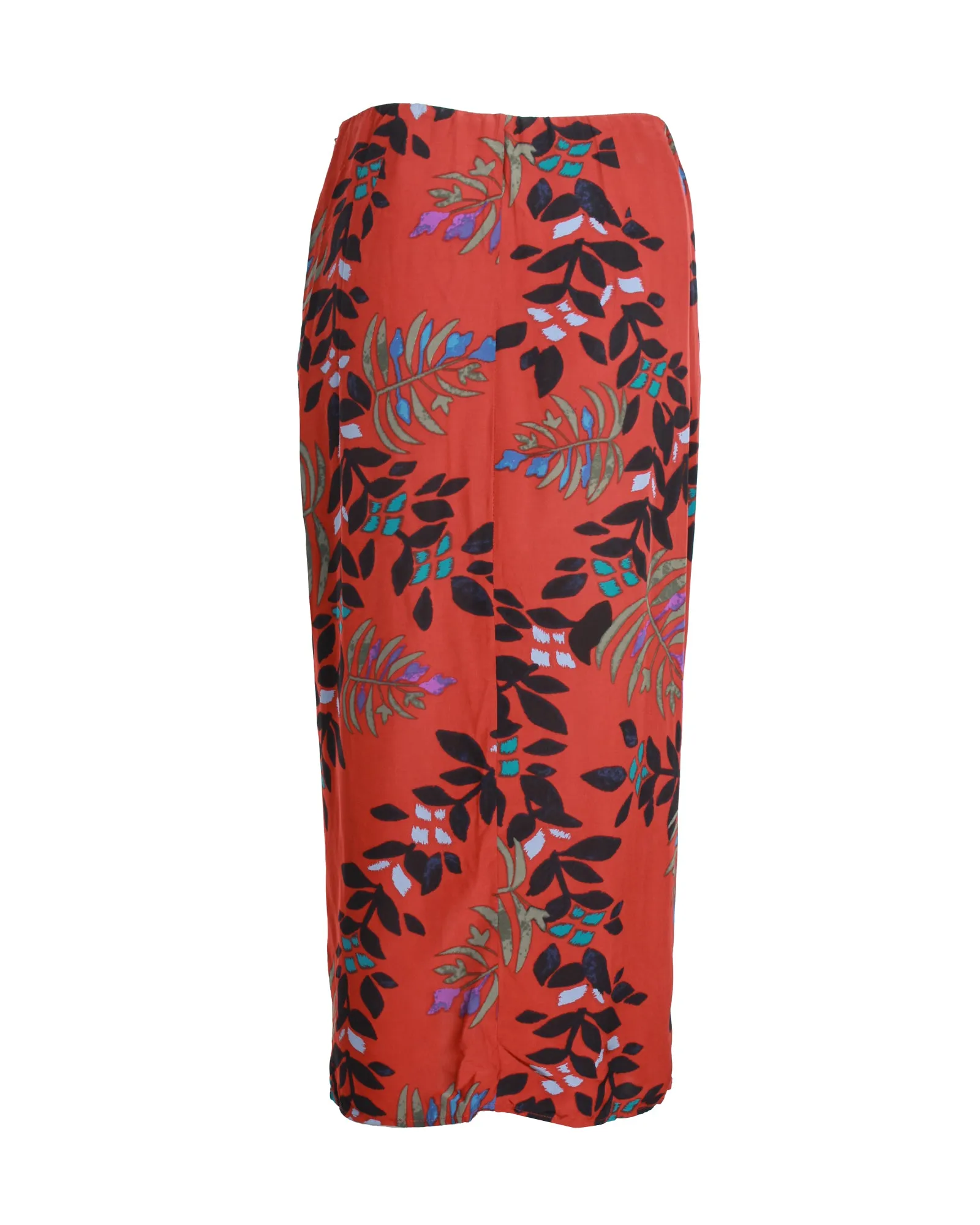 Ba&sh Christo Midi Skirt in Floral Print Viscose