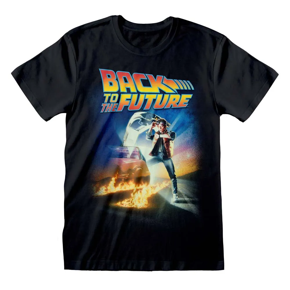 Back To The Future Poster T-Shirt maternity dresses promo
