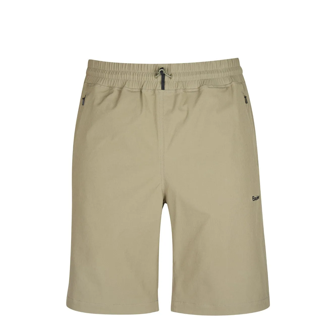 Barbour Lowland Walking Shorts Light Olive mens shorts outlet store