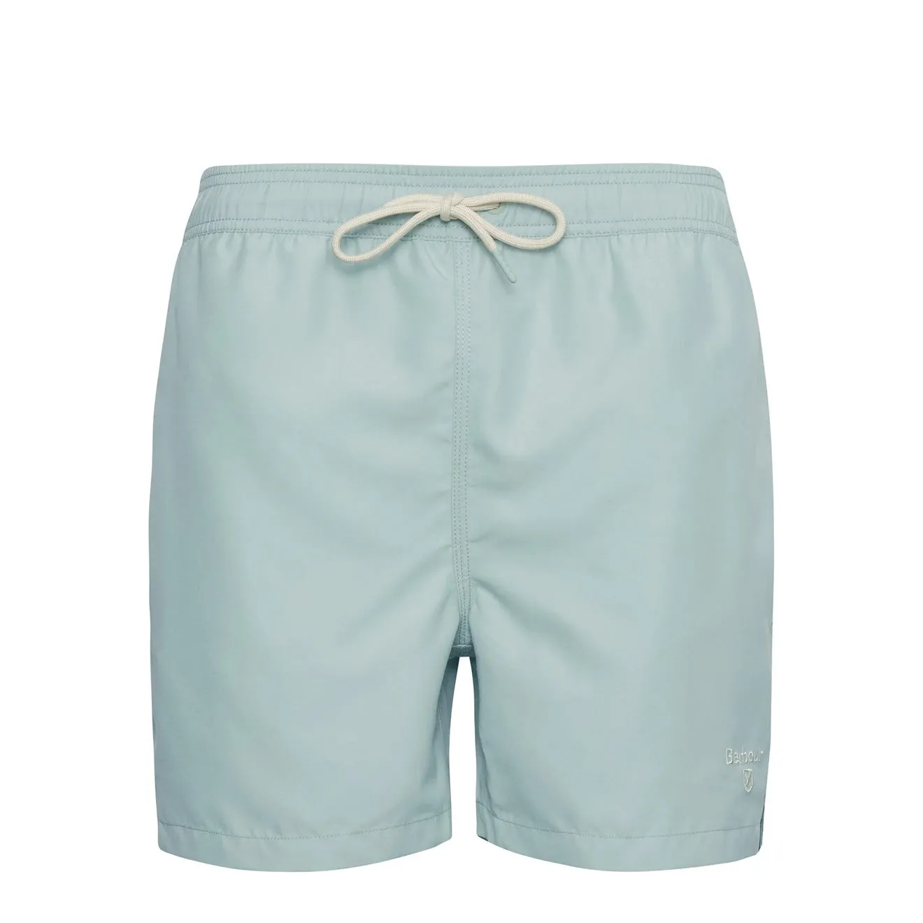 Barbour Staple Logo 5' Swim Short Pale Apple mens shorts outlet store
