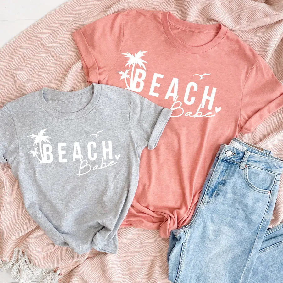 Beach Babe Matching Summer T-Shirts nursing tops best deals
