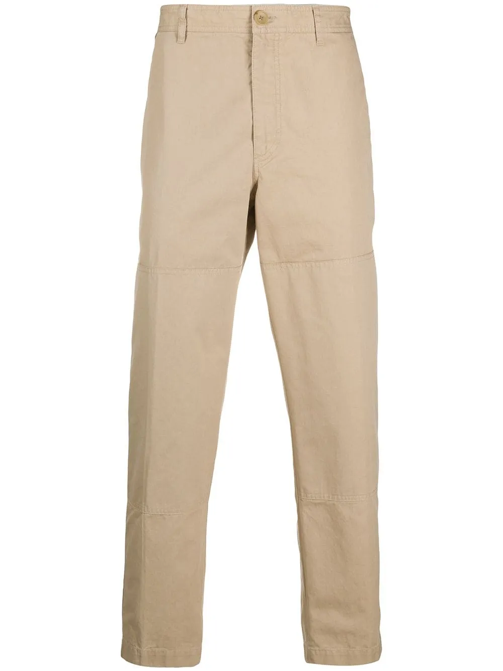 Beige Cotton Chino Trousers Bottoms outlet online