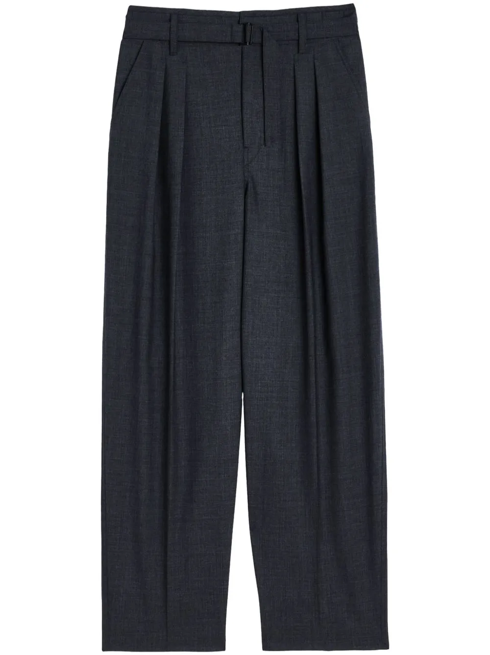 Belted Pleated Trousers cheap bottoms online shop