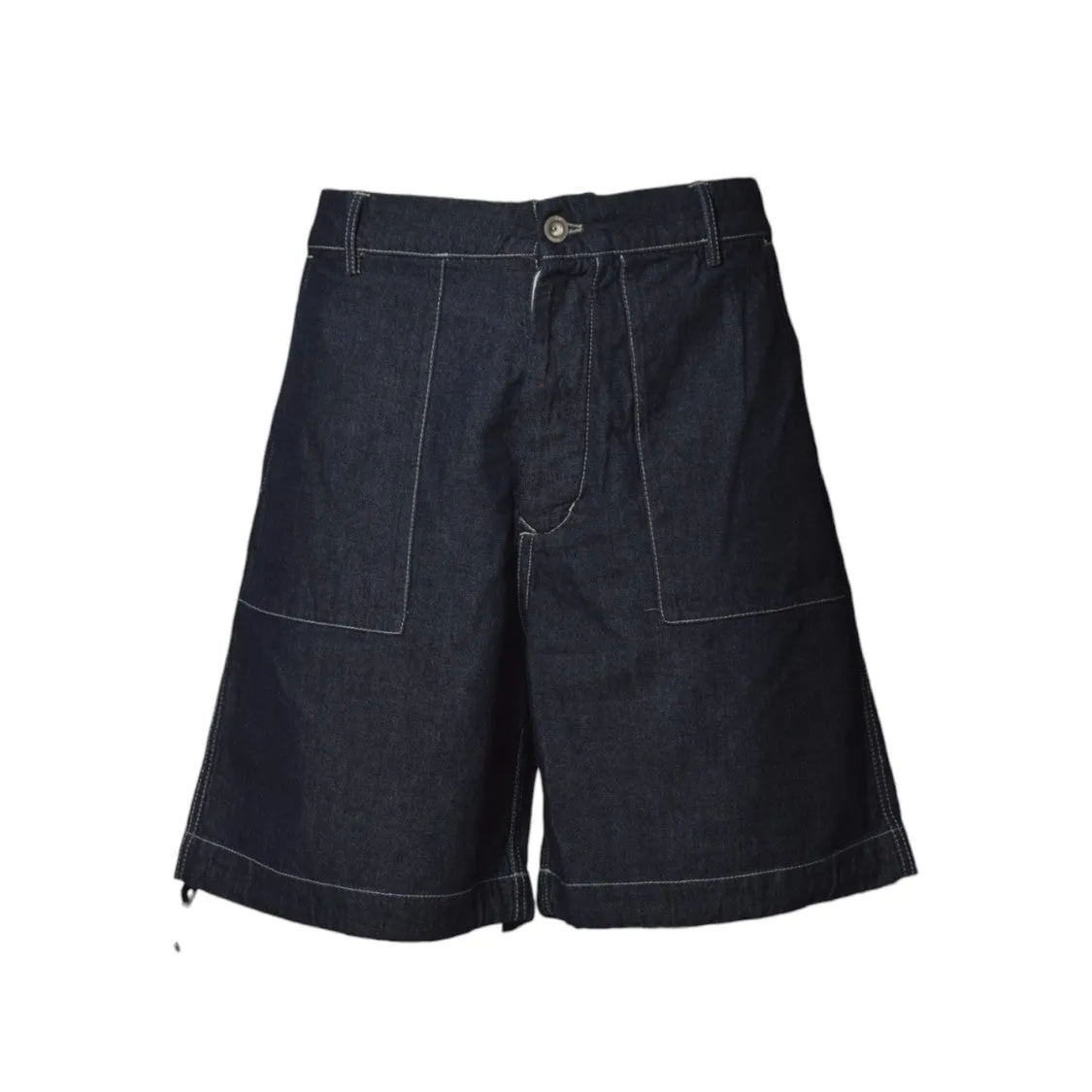 Bermuda 3/1 Denim In Blue Cotton