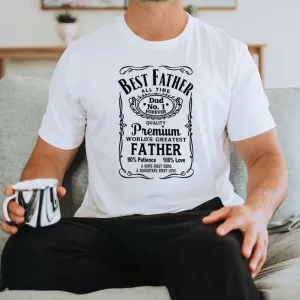 Best Father Bottle T-Shirt dad bod shirts discount