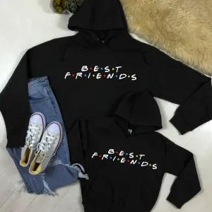 Best Friends Show Matching Hoodies- Black breastfeeding tops cheap