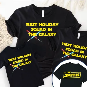 Best Holiday Squad In Galaxy Matching T-Shirts pregnancy clothes clearance