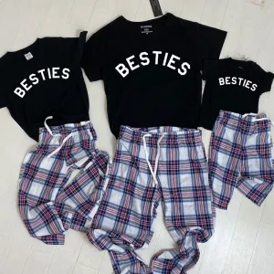 Besties College Garland Matching Pyjama Bottom Sets (MRK X) nursing tops best deals