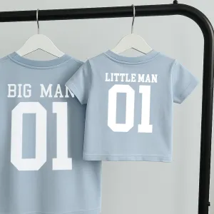 Big Man/Little Man Dad & Son Matching Tees (MRK X) mens dad clothes online