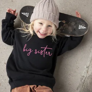 Big Sister Script Sweatshirt girls jeans best deals