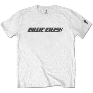 Billie Eilish Kids T-Shirt: Black Racer Logo (Sleeve Print) boys wear best deals