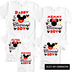 Birthday Boy Celebration Daddy/Mummy & Kid Matching Tees maternity wear outlet