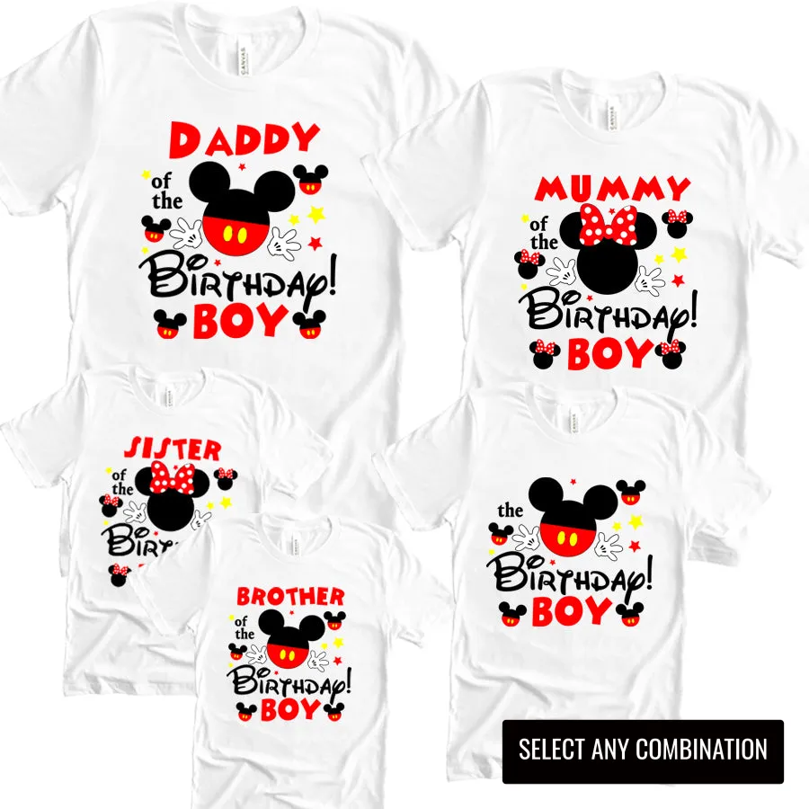 Birthday Boy Celebration Daddy/Mummy & Kid Matching Tees maternity wear outlet