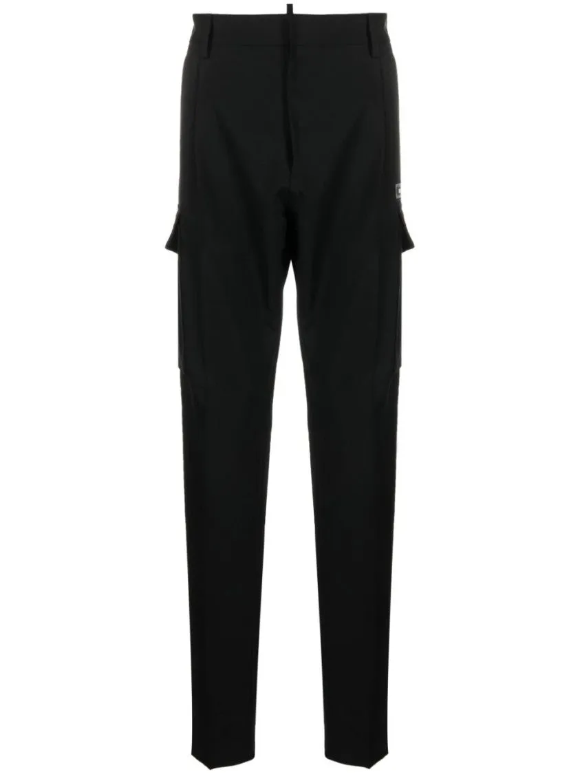 Black Wool Trousers